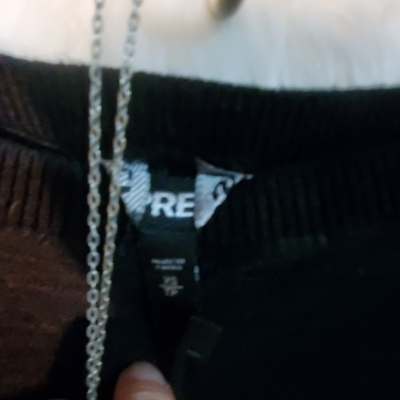 Like new express black layering sweater xs - Picture 7 of 9